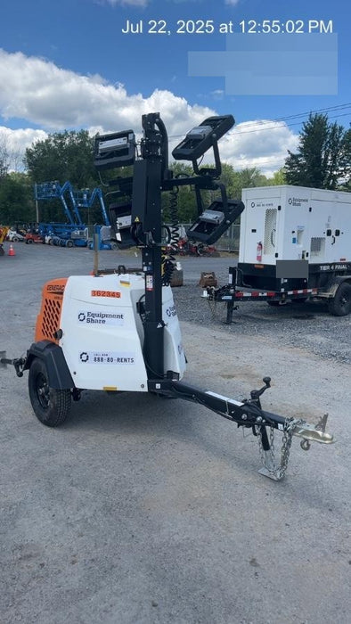 2023 Generac MLT2 Diesel, Flex Switch 120V Input, Powerzone Controller, 
(4) 320W LED Lights, 4kW Generator, 39.9 Gal Fuel Tank, 2" Ball, T3