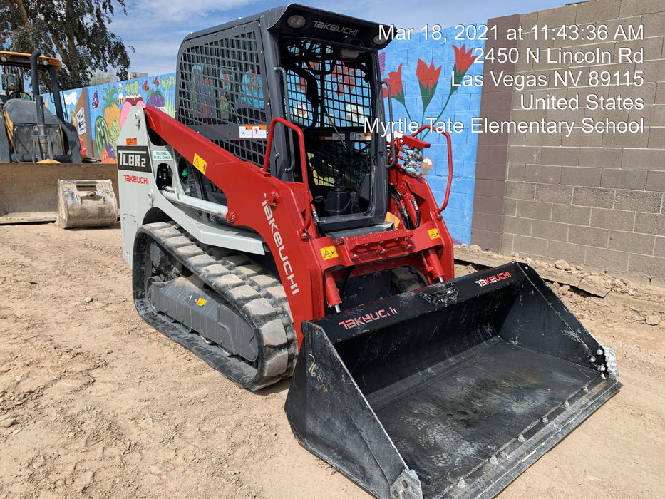 2020 Takeuchi TL8R2-CR Cab/Heat/Air, Hydraulic QC