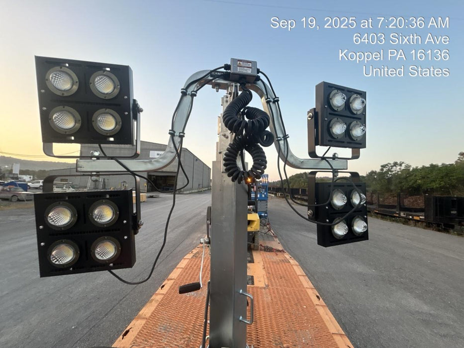 2024 Wanco WLTT-4MM4K Diesel, Deep Sea Controller, Shore Power Plug, Auto Start, (4) 350W LED Floodlights, 4kW Generator, 60 Gal Fuel Tank, 2" Ball, T3