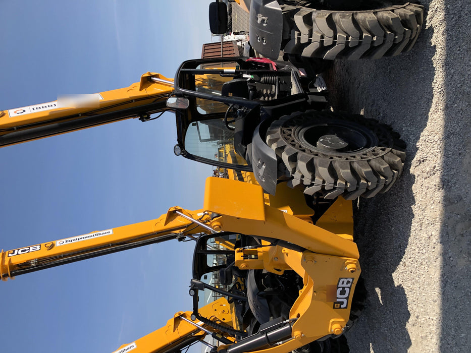 2020 JCB 510-56 Canopy, Solid Tires, Work Lights, Beacon, Aux Hydraulics, Back up Alarm, Lifting Eye, ES Decals