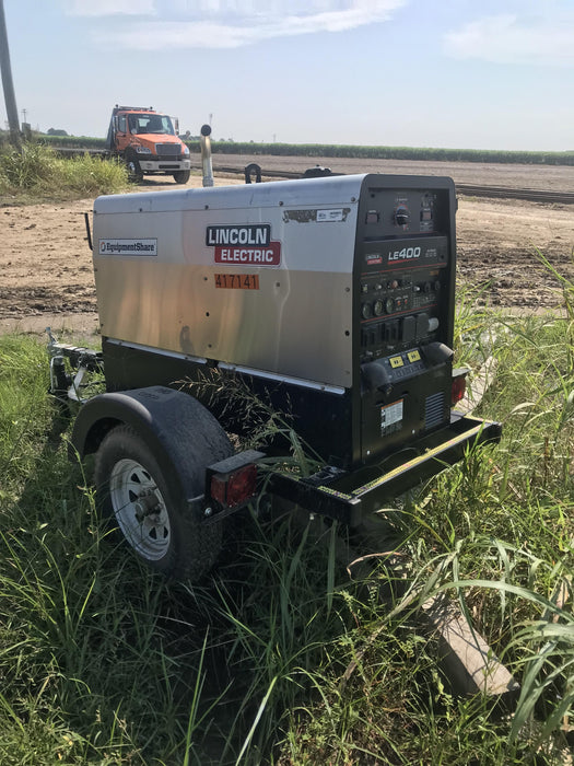 2024 Lincoln Electric LE400 Kubota V1505, Trlr, Cable Rack, Light Kit, ES Decals, T3