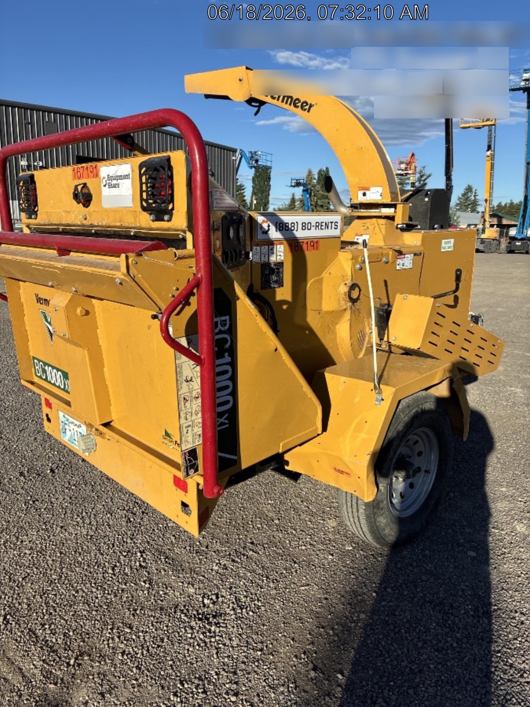 2021 VERMEER BC1000XL Diesel