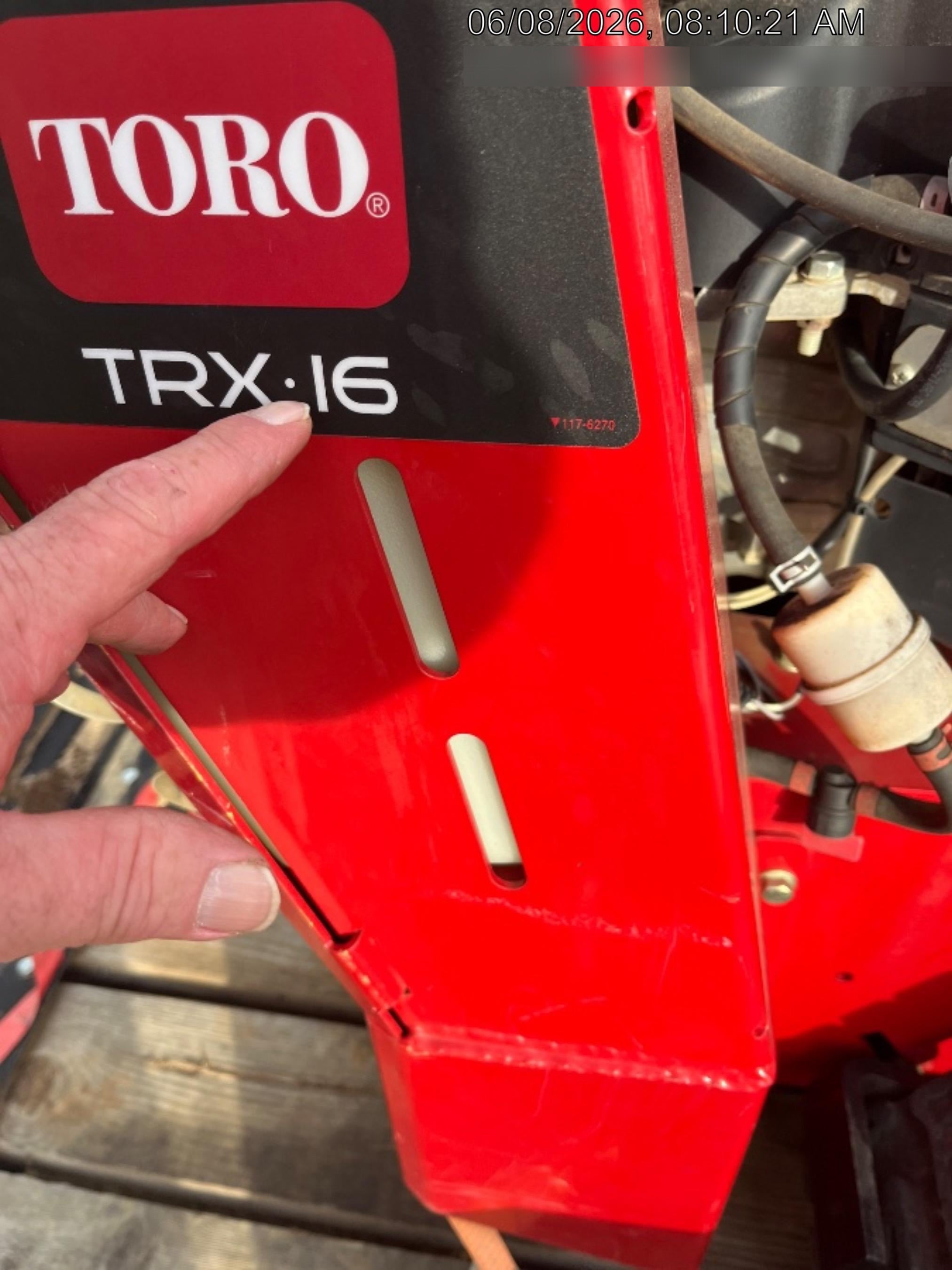 2022 TORO TRX-16