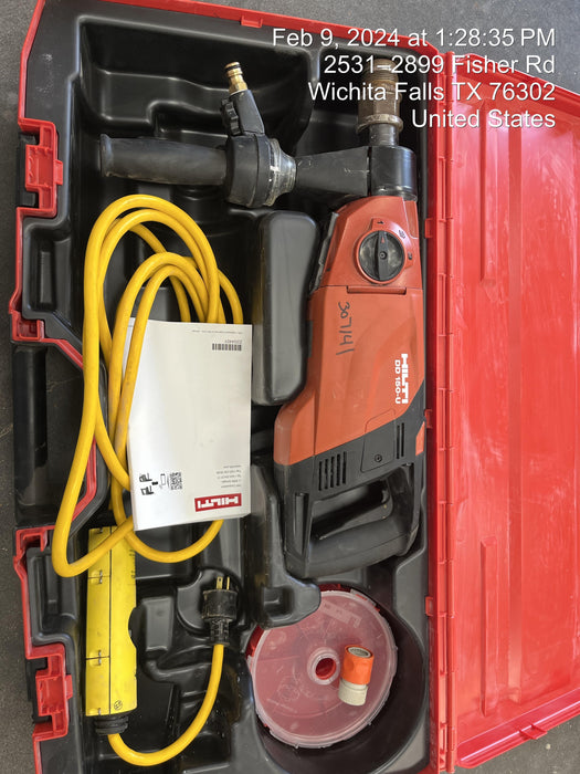 2023 HILTI DD 150-U