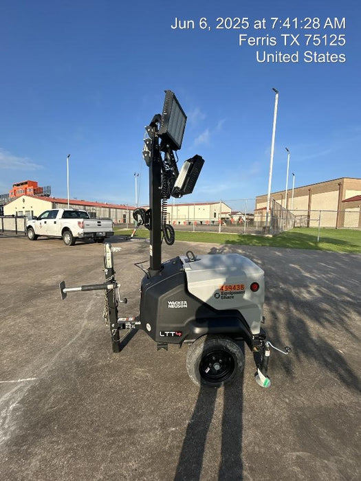 2024 Wacker Neuson LTT4 Diesel, Kohler KDW702, Deep Sea Controller, Auto Start, LED 320W, Bypass Outlet, T3