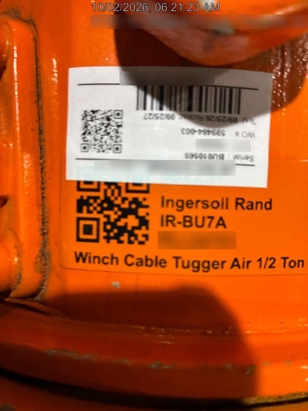 2021 INGERSOLL RAND IR-BU7A