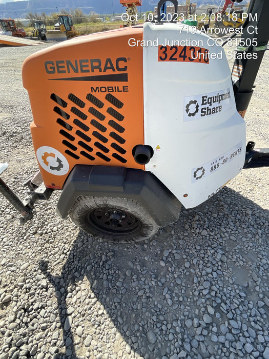 2023 Generac MLT2 Diesel, Flex Switch 120V Input, Powerzone Controller, (4) 320W LED Lights, 4kW Generator, 39.9 Gal Fuel Tank, 2" Ball, T3