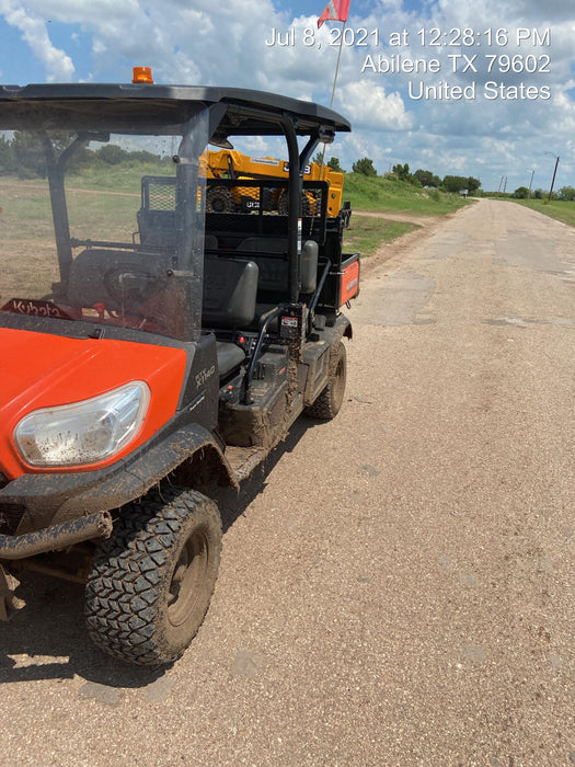 2020 Kubota RTV-X1140W-H Canopy, 4-Seater, Diesel, Windshield Acrylic Clear, LED Strobe, Backup Alarm