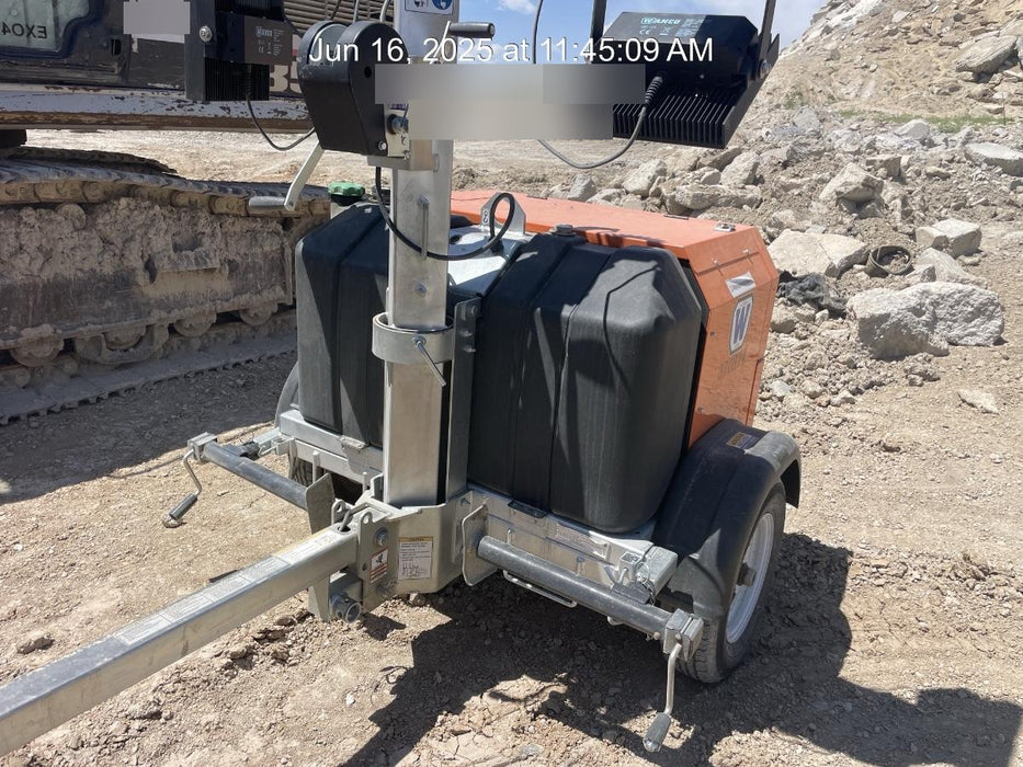 2023 Wanco WLTT-4MM4K Diesel, Deep Sea Controller, Shore Power Plug, Auto Start, (4) 350W LED Floodlights, 4kW Generator, 60 Gal Fuel Tank, 2" Ball, T3