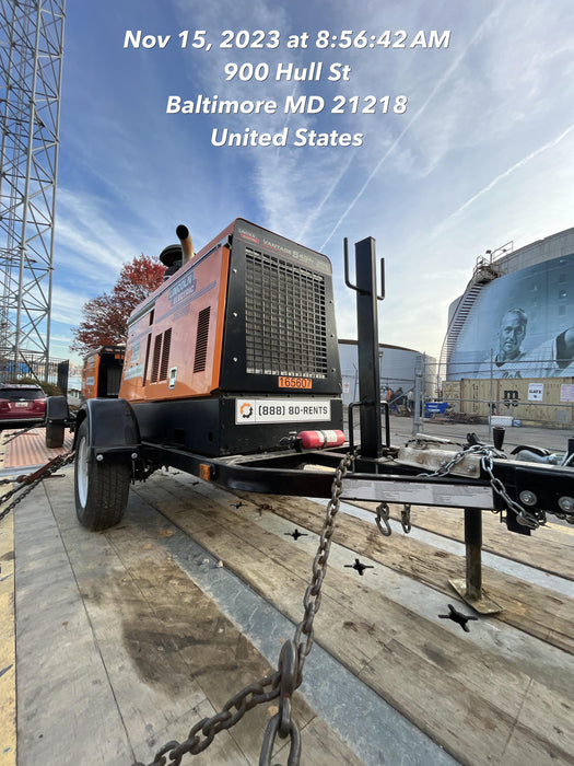 2021 Lincoln Electric Vantage 322 Vantage 322 Ready Pak 3 w/ Decals, ORANGE (includes trailer, cable rack, fender light kit) NO Telematics