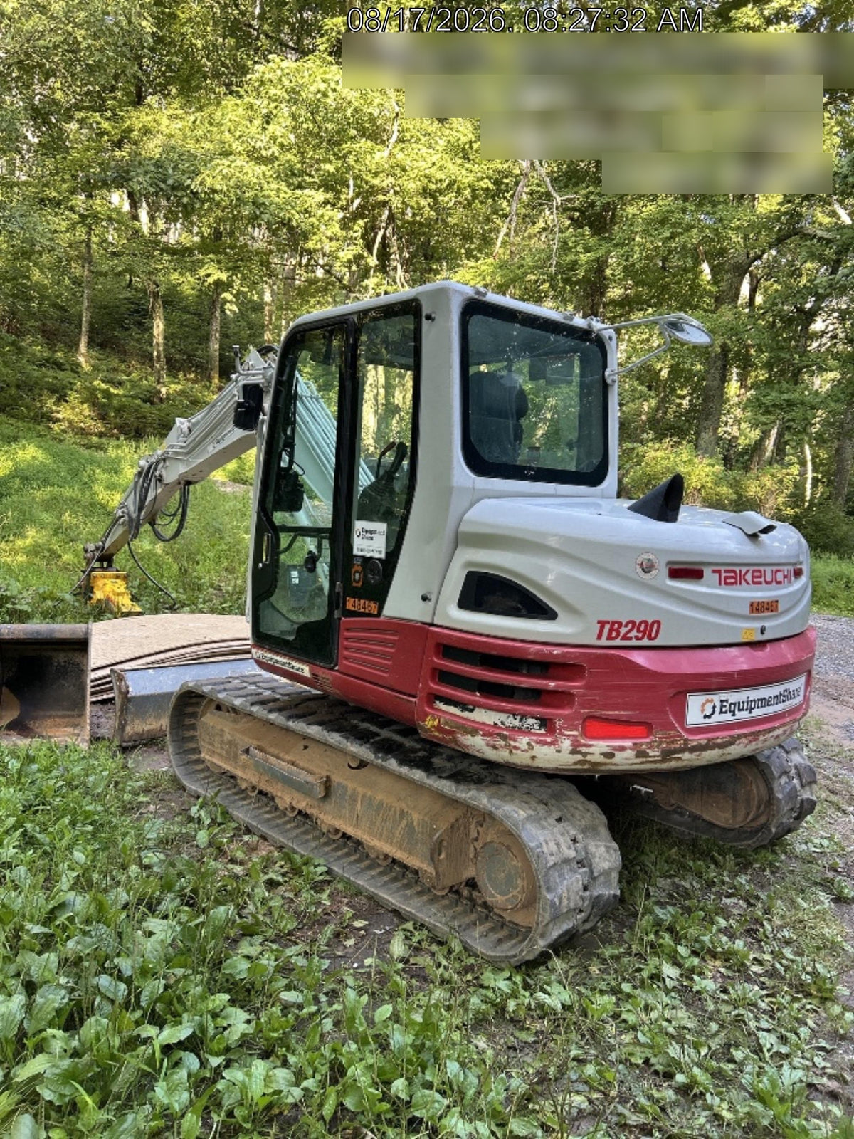 2021 TAKEUCHI TB290C