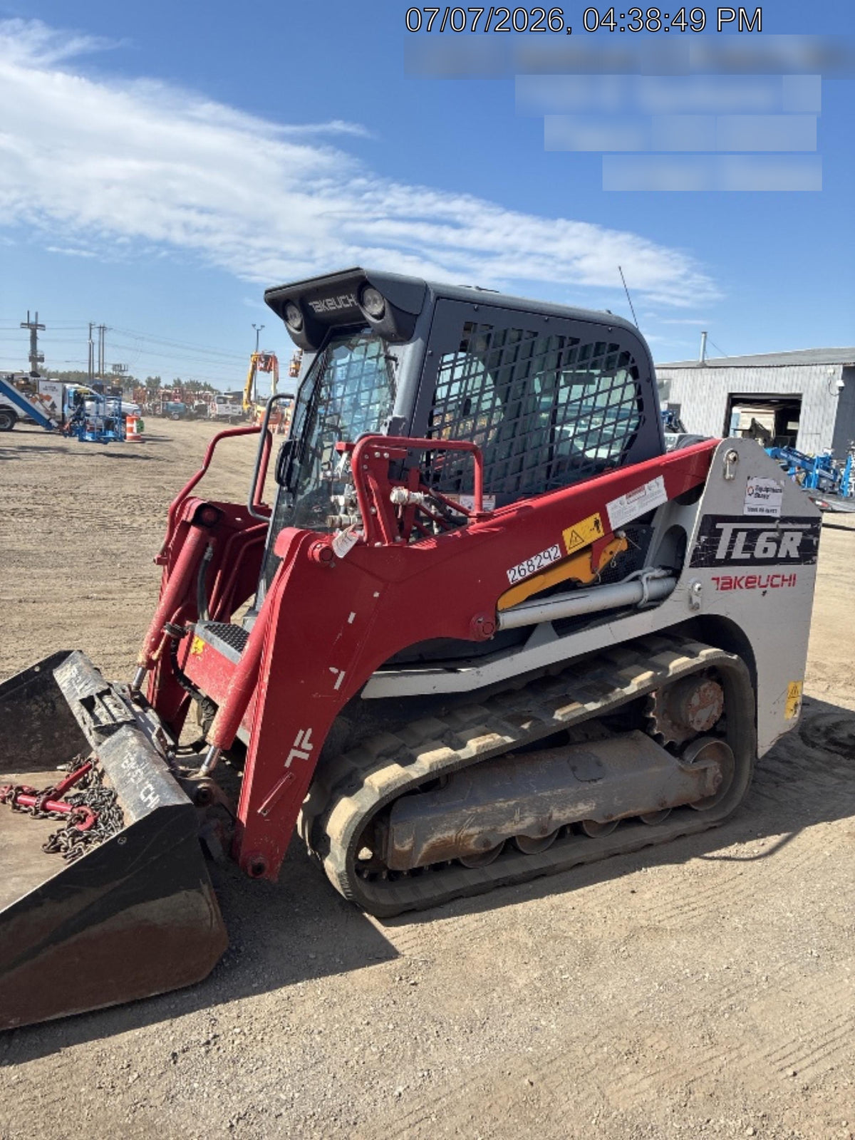 2022 TAKEUCHI TL6CR