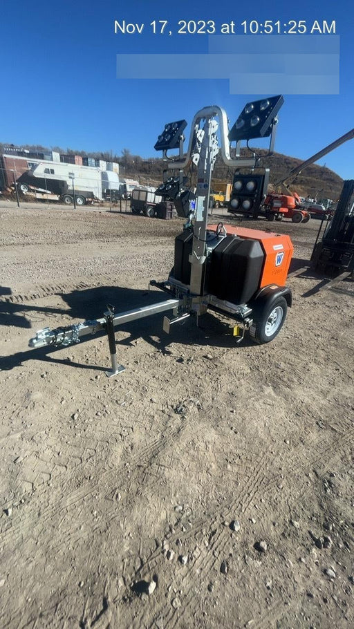 2023 Wanco WLTT-4MM4K Diesel, Deep Sea Controller, Shore Power Plug, Auto Start, (4) 350W LED Floodlights, 4kW Generator, 60 Gal Fuel Tank, 2" Ball, T3