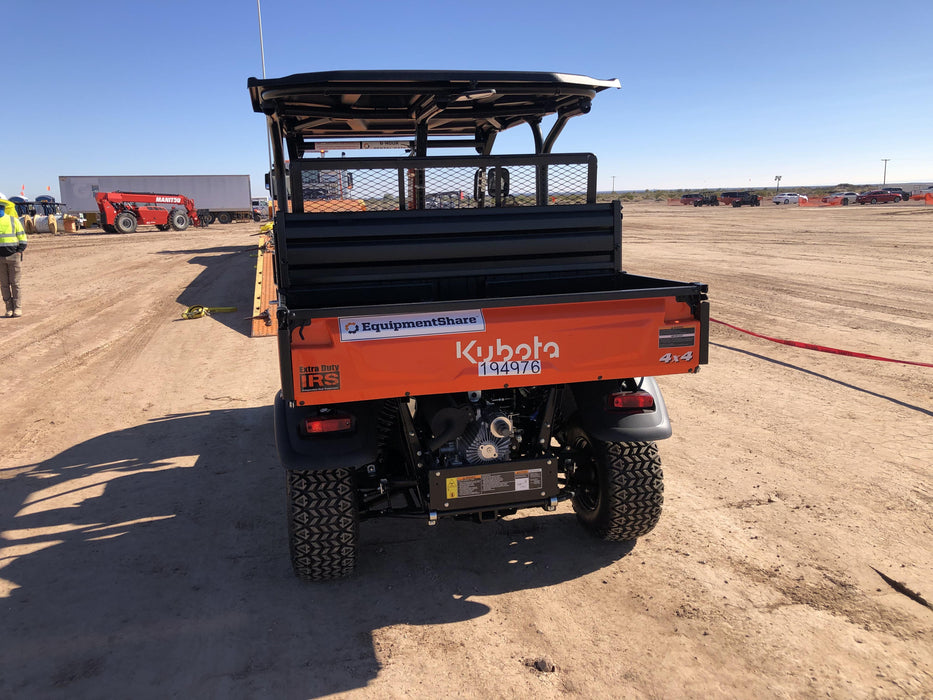 2022 Kubota RTV-X1140W-H Plastic Canopy, Windshield Acrylic Clear, LED Strobe Light, Wire Harness Kit, Back up Alarm