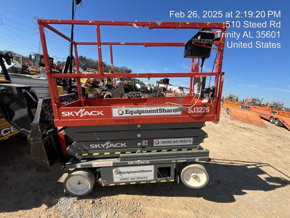 2022 Skyjack SJ3226 Hyd Drive, Sld NM Tires, DBcns, EST