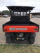 2021 Kubota RTV-X1140W-H Plastic Canopy, Windshield Acrylic Clear, LED Strobe Light, Wire Harness Kit, Back up Alarm