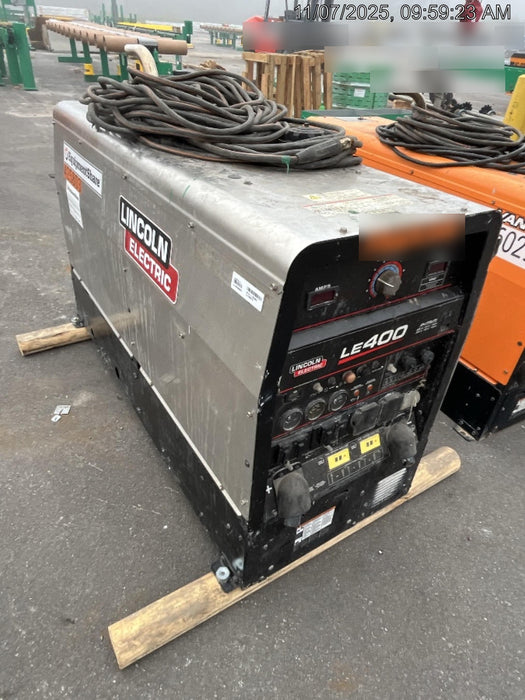 2024 Lincoln Electric LE400 Kubota V1505, Trlr, Cable Rack, Light Kit, ES Decals, T3