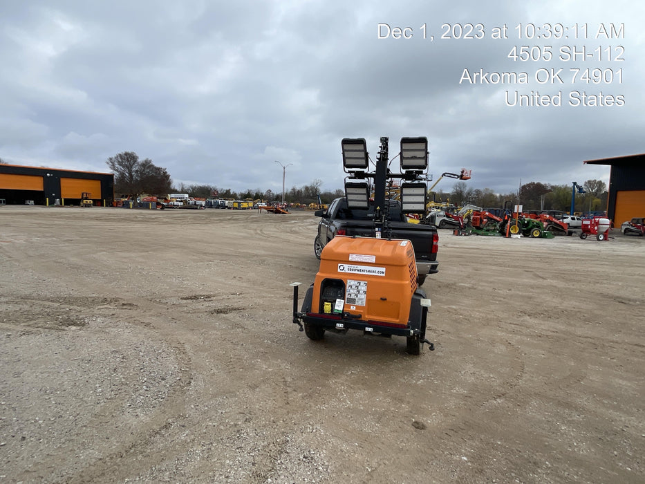 2023 Generac MLT2 Diesel, Flex Switch 120V Input, Powerzone Controller, (4) 320W LED Lights, 4kW Generator, 39.9 Gal Fuel Tank, 2" Ball, T3