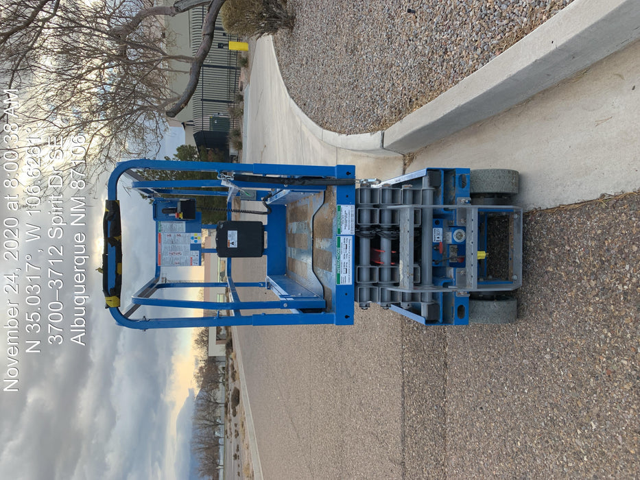 2020 Genie GS-1930 Fixed rails with chain entry gate - Pre A92.20