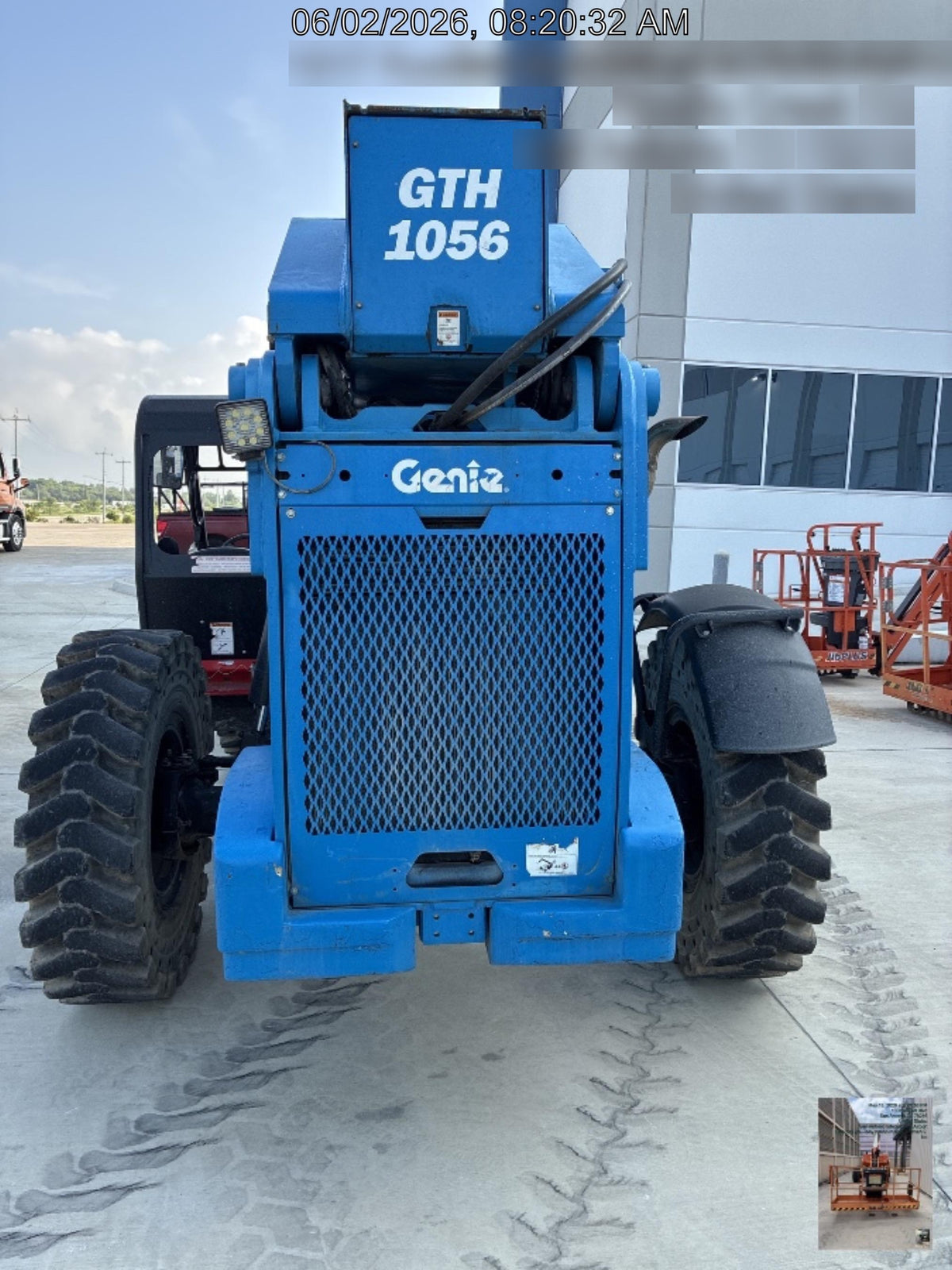 2018 GENIE GTH-1056