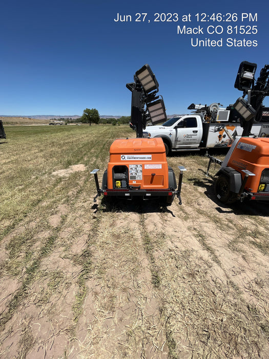 2023 Generac MLT2 Diesel, Flex Switch 120V Input, Powerzone Controller, (4) 320W LED Lights, 4kW Generator, 39.9 Gal Fuel Tank, 2" Ball, T3