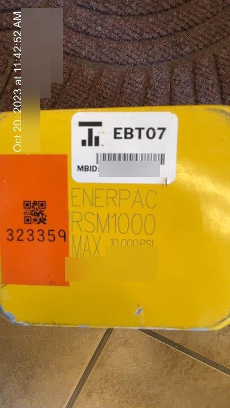 2023 ENERPAC RSM1000