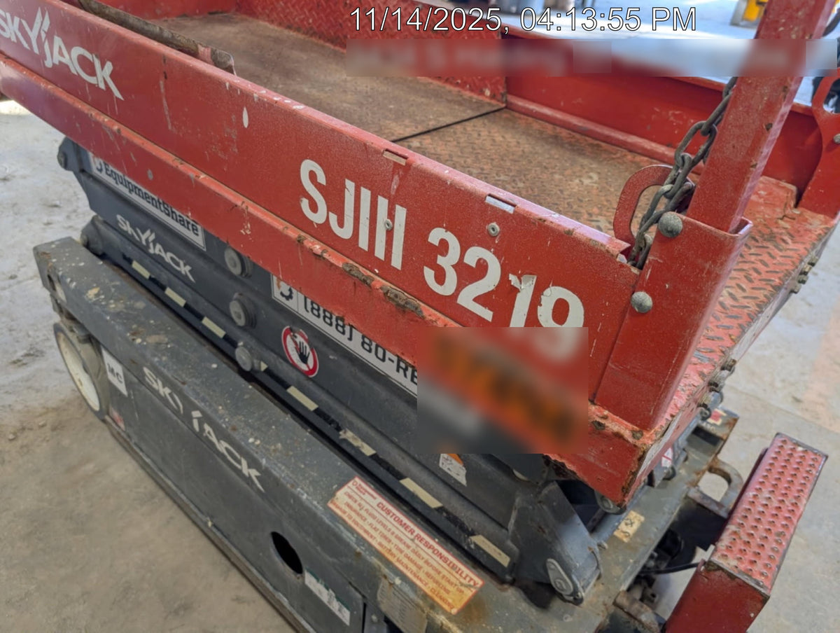2017 Skyjack SJIII-3219 Standard Rental Specs