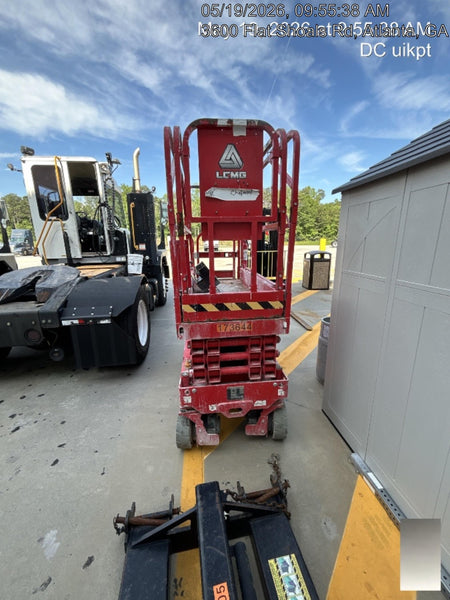 2021 Lgmg AS1932E Electric Drive, Solid Non Marking Tires, Dual Beacons