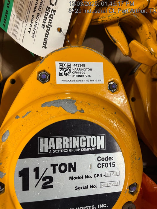 2024 HARRINGTON CF015-30