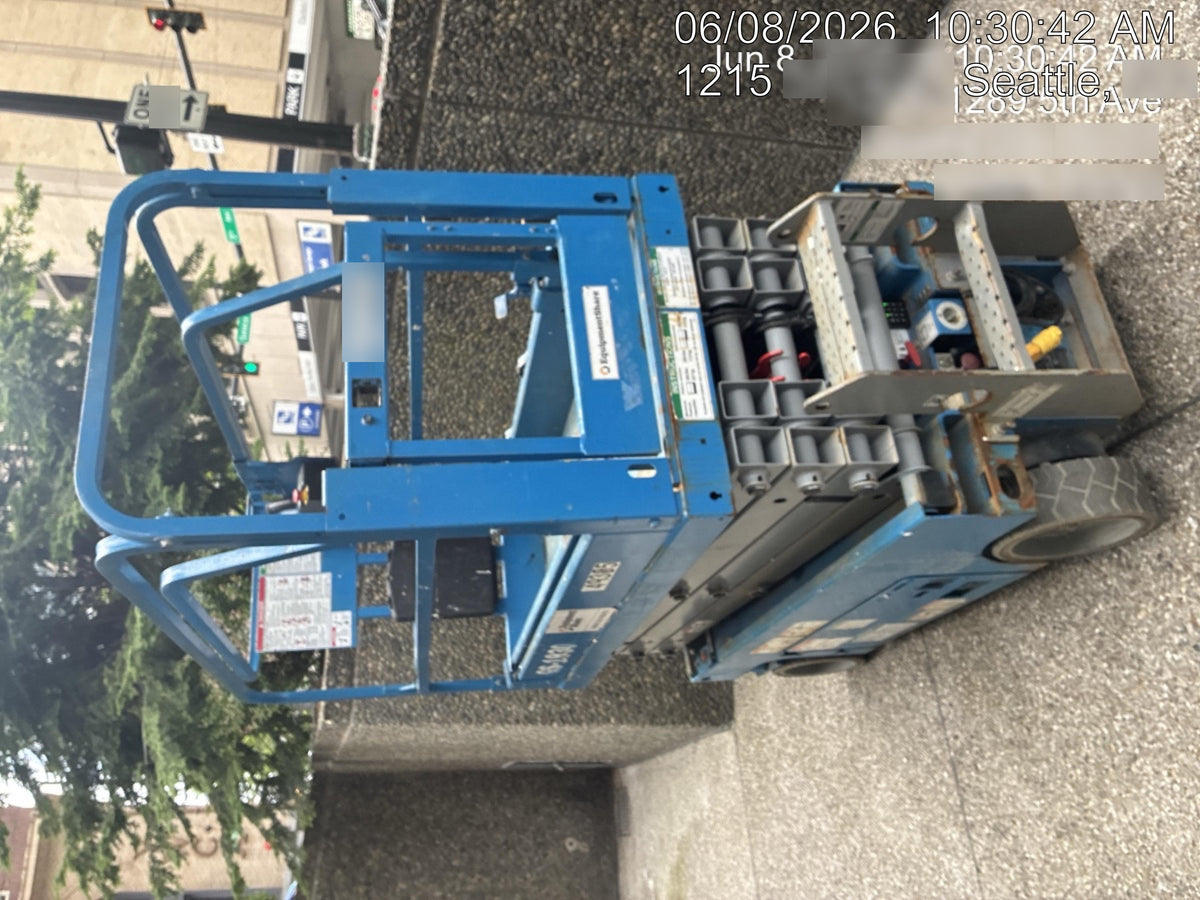 2019 Genie GS-1930 Half Height Swing Gate, 800W Inverter