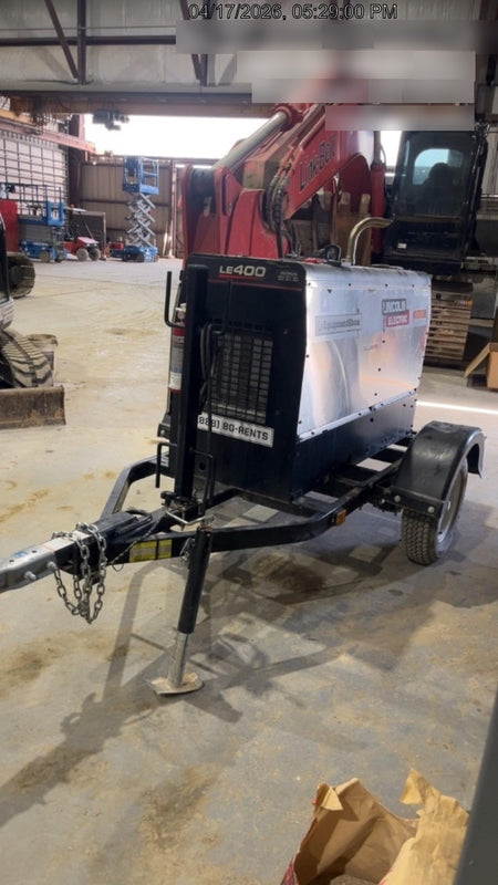 2024 Lincoln Electric LE400 Kubota V1505, Trlr, Cable Rack, Light Kit, ES Decals, T3