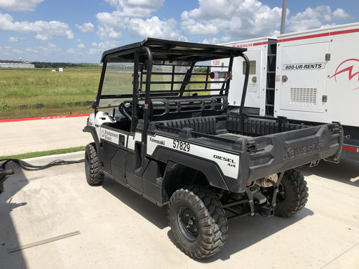 2019 Kawasaki MULE PRO-DX 3 Seater, Standard Options, Backup Alarm, Beacon, Plastic Hard Top, Poly Windshield, Horn Kit