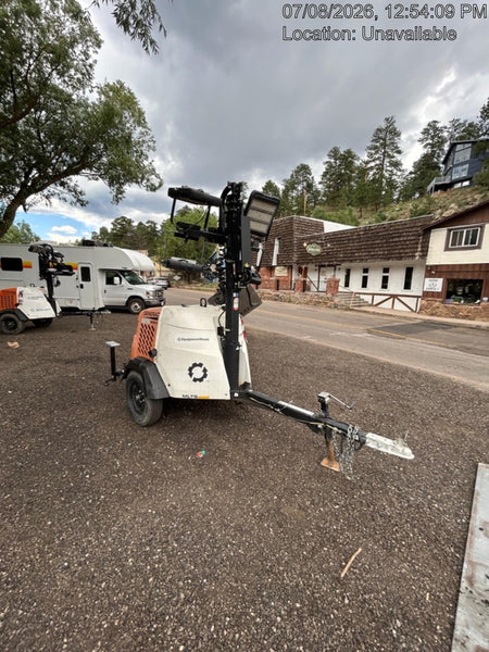 2024 Generac MLT2 Diesel, Flex Switch 120V Input, Powerzone Controller, 
(4) 320W LED Lights, 4kW Generator, 39.9 Gal Fuel Tank, 2" Ball, T3