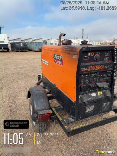 2023 Lincoln Electric LE400 Kubota V1505, Trlr, Cable Rack, Light Kit, ES Decals, T3