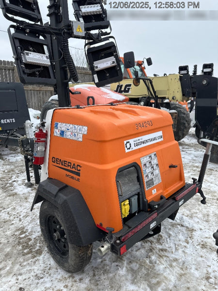2024 Generac MLT2 Diesel, Flex Switch 120V Input, Powerzone Controller, 
(4) 320W LED Lights, 4kW Generator, 39.9 Gal Fuel Tank, 2" Ball, T3