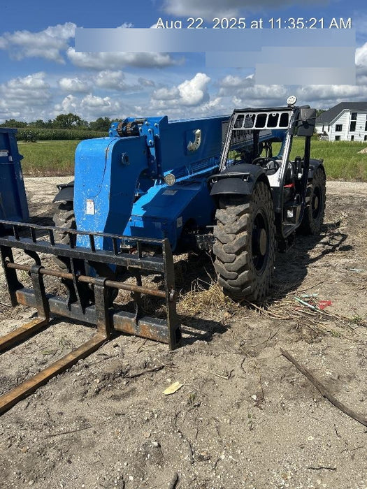 2019 Genie GTH-844 Canopy, Solid RT Tires, LED Work Lights, Beacon 60" QA Carriage, 48" Forks