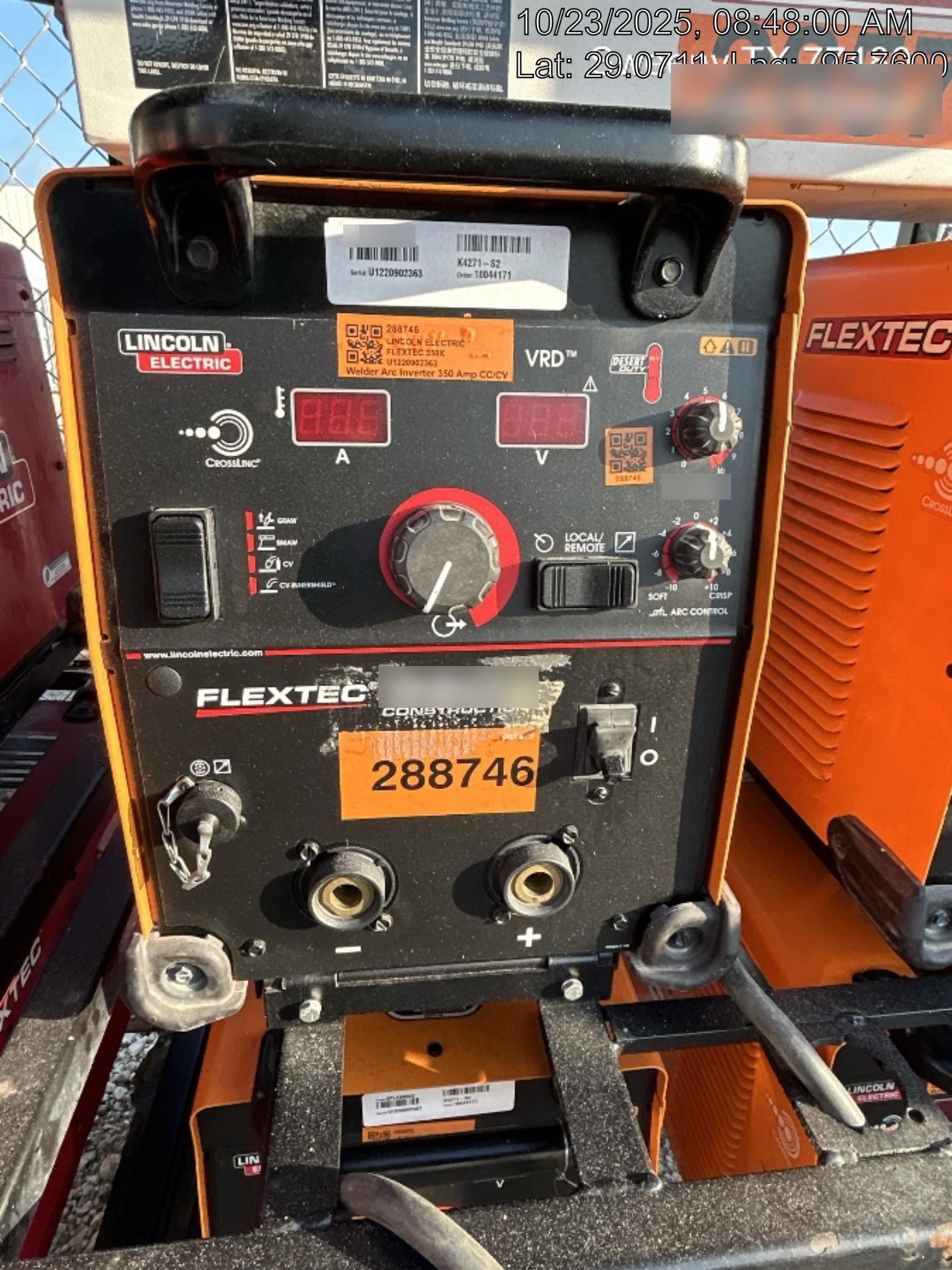 2022 LINCOLN ELECTRIC FLEXTEC 350X