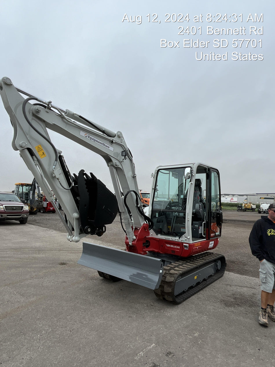 2024 TAKEUCHI TB250-2CR