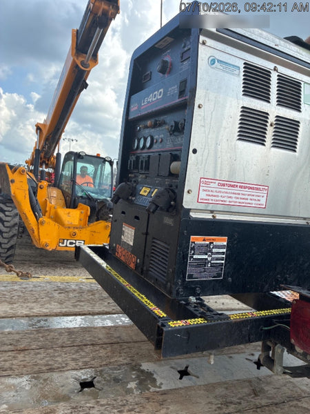 2024 Lincoln Electric LE400 Kubota V1505, Trlr, Cable Rack, Light Kit, ES Decals, T3