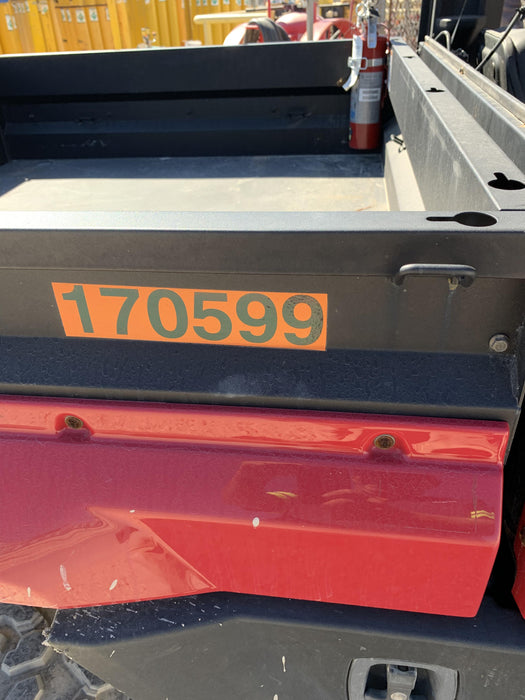 2021 Yanmar YU1000 Canopy, Steel Wheel, Poly WindShield, Beacon, Backup Alarm