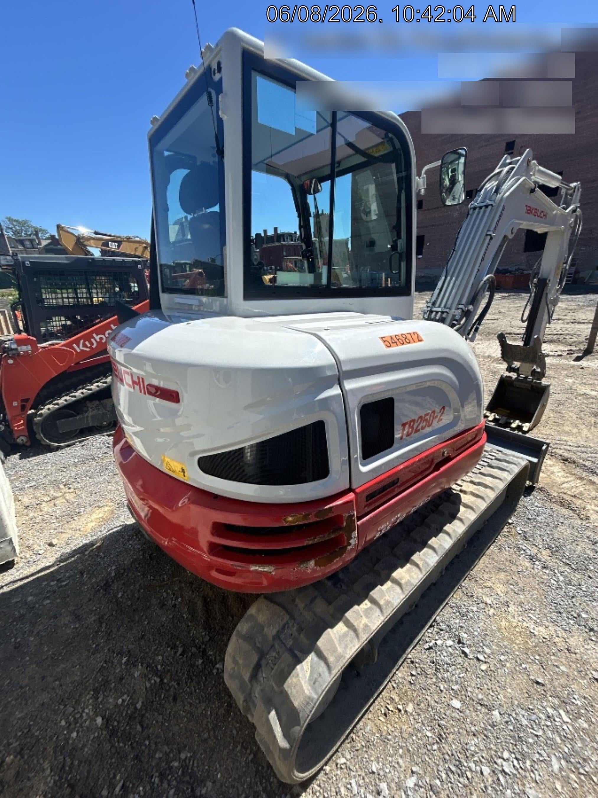 2025 TAKEUCHI TB250-2CR