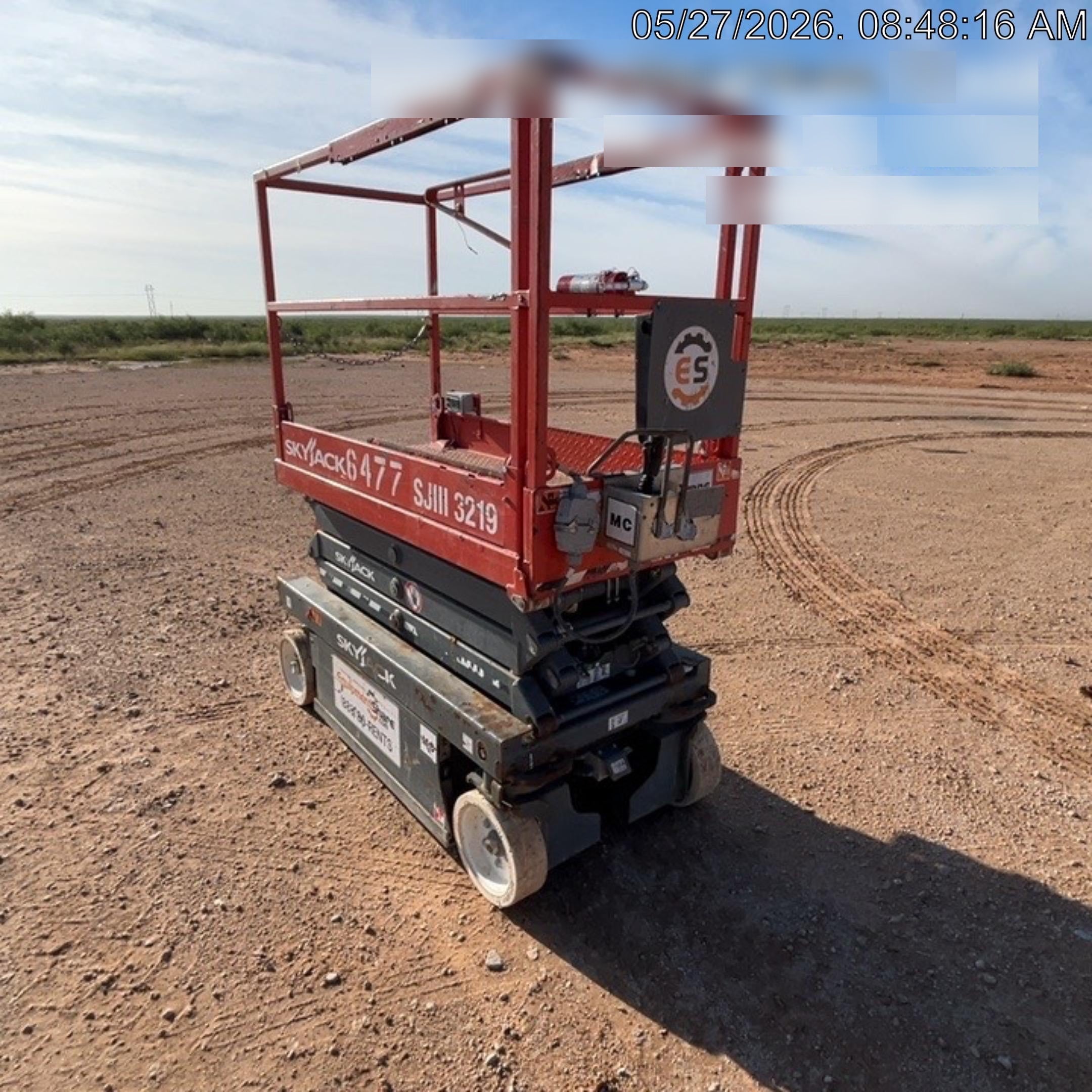 2017 Skyjack SJIII-3219 Skyjack SJ3219, Extended Warranty 5yr/5k hr