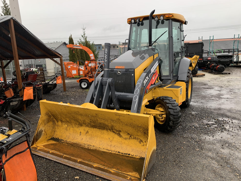 2020 John Deere 310LEP Cab/Heat/Air, 4WD, Standard Stick, Pilot Controls, 2 Way Hydraulics, TAG Manual QC