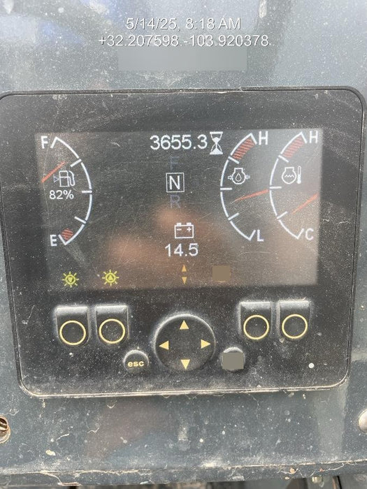 2018 Manitou MTA8044 MTA 8044 - 74 HP T4, Canopy, Worklights/Strobe, Beacon, 66" Carriage, 48" Forks, Solid Tires, Lift Hook, Aux Hydraulics