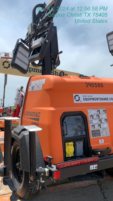 2024 Generac MLT2 Diesel, Flex Switch 120V Input, Powerzone Controller, 
(4) 320W LED Lights, 4kW Generator, 39.9 Gal Fuel Tank, 2" Ball, T3