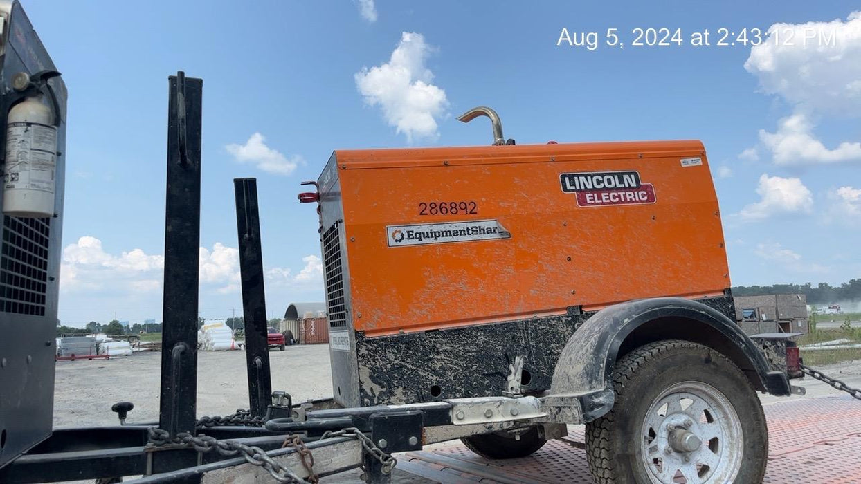 2022 Lincoln Electric LE400 Kubota V1505, Trlr, Cable Rack, Light Kit, ES Decals, T3