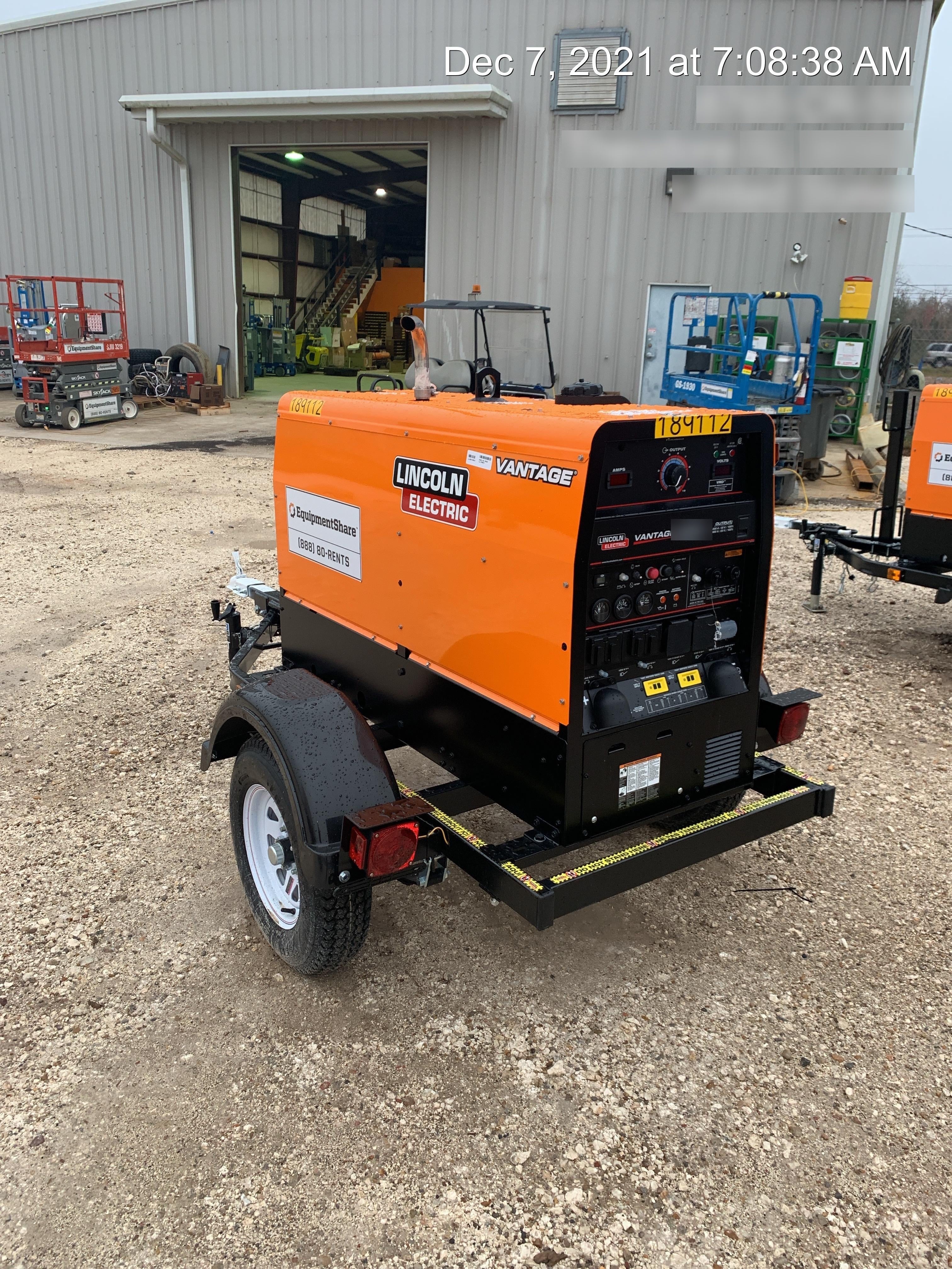 2021 Lincoln Electric Vantage 322 VANTAGE 322 READY-PAK 3