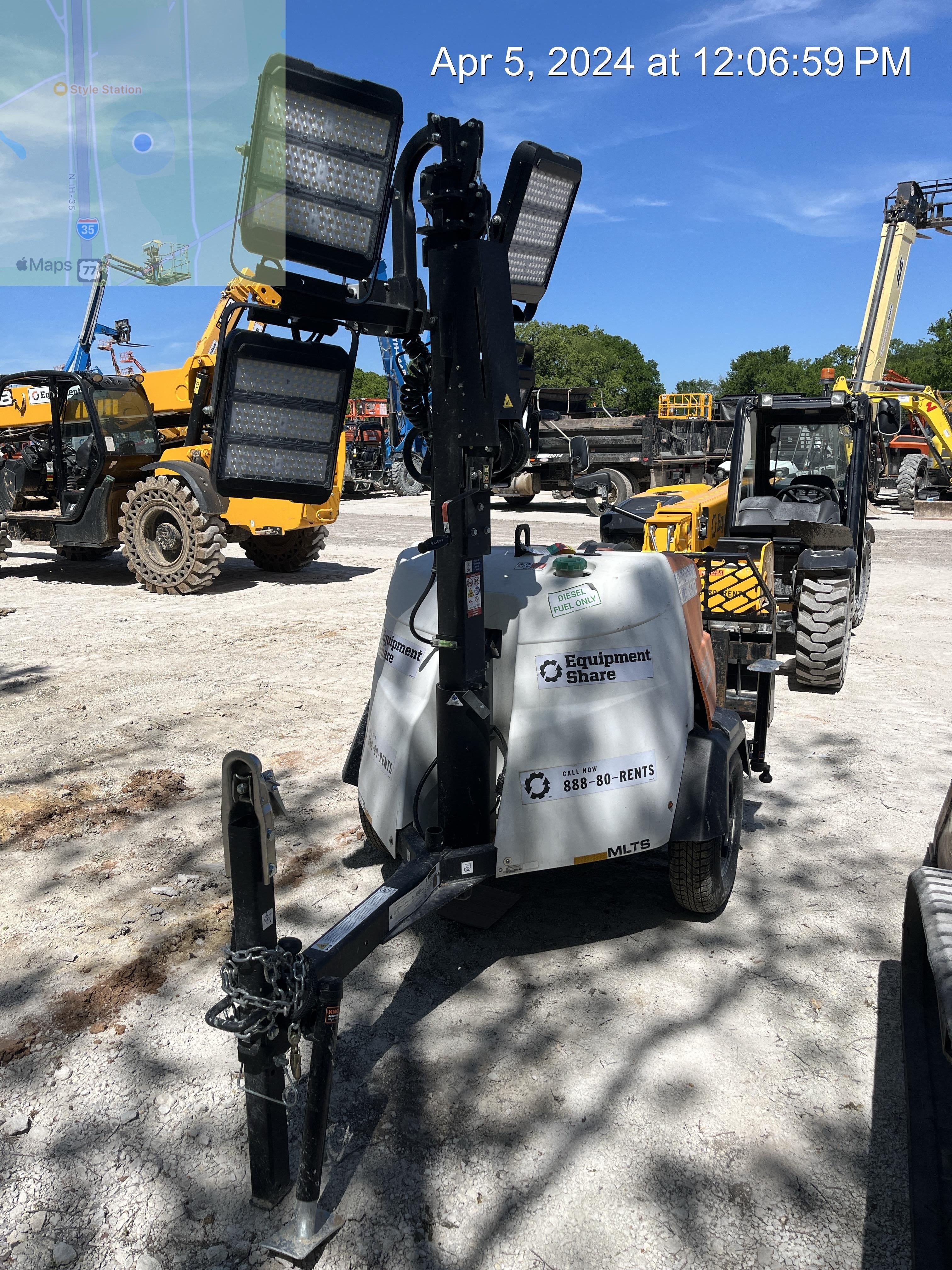 2023 Generac MLT2 Diesel, Flex Switch 120V Input, Powerzone Controller, 
(4) 320W LED Lights, 4kW Generator, 39.9 Gal Fuel Tank, 2" Ball, T3