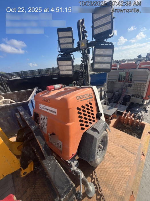 2024 Generac MLT2 Diesel, Flex Switch 120V Input, Powerzone Controller, 
(4) 320W LED Lights, 4kW Generator, 39.9 Gal Fuel Tank, 2" Ball, T3