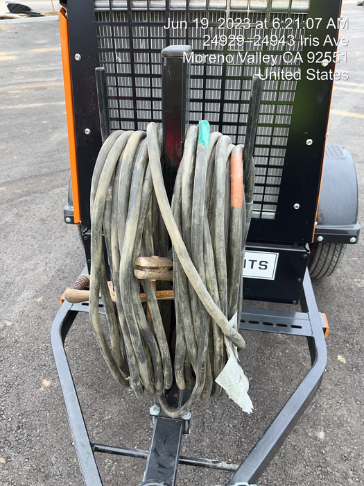 2021 Lincoln Electric Vantage 549X Ready Pak 3, ORANGE (includes trailer, cable rack, fender light kit)